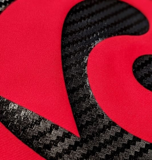 Die-Cut carbon transfer