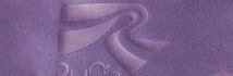 Translucent matt-finish Die-Cut Matt Clear transfer printed on purple fabric