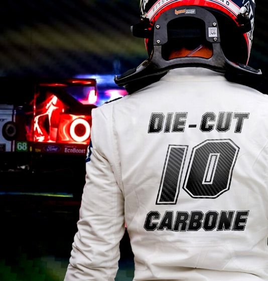Die-Cut carbon transfer